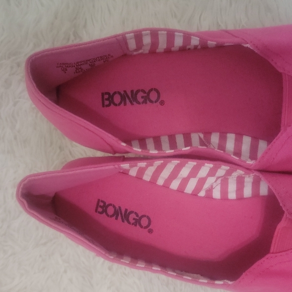 Bongo Pink Open Toe Wedges Size 9 - Picture 5 of 8